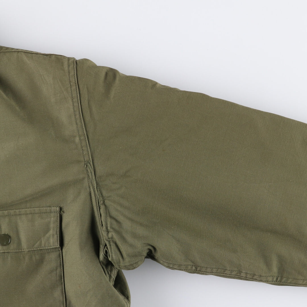 Authentic 1970'S US Navy Cold Weather (Permeable A-2) Military Deck Jacket, Men's, Size Medium, Vintage unclear Khaki type Vintage Second Hand