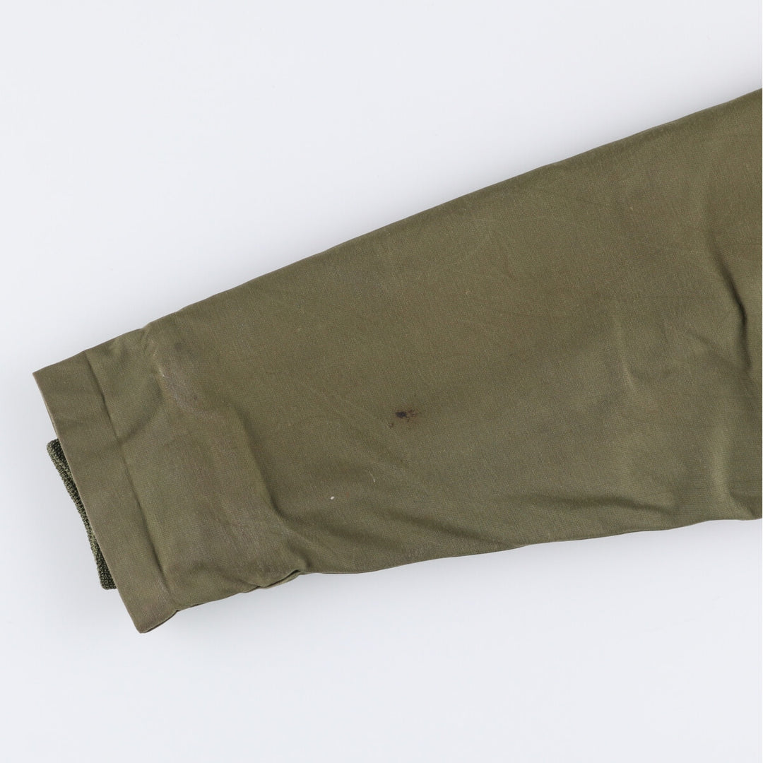 Authentic 1970'S US Navy Cold Weather (Permeable A-2) Military Deck Jacket, Men's, Size Medium, Vintage unclear Khaki type Vintage Second Hand