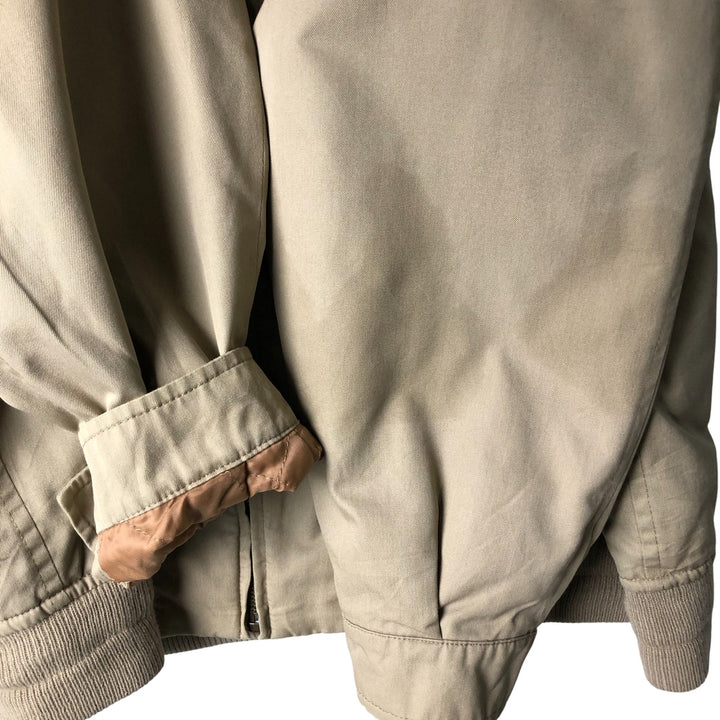 Burberry's Swing Top Sports Jacket, Made in Spain, Men's Size XL polyester Beige type Vintage Second Hand