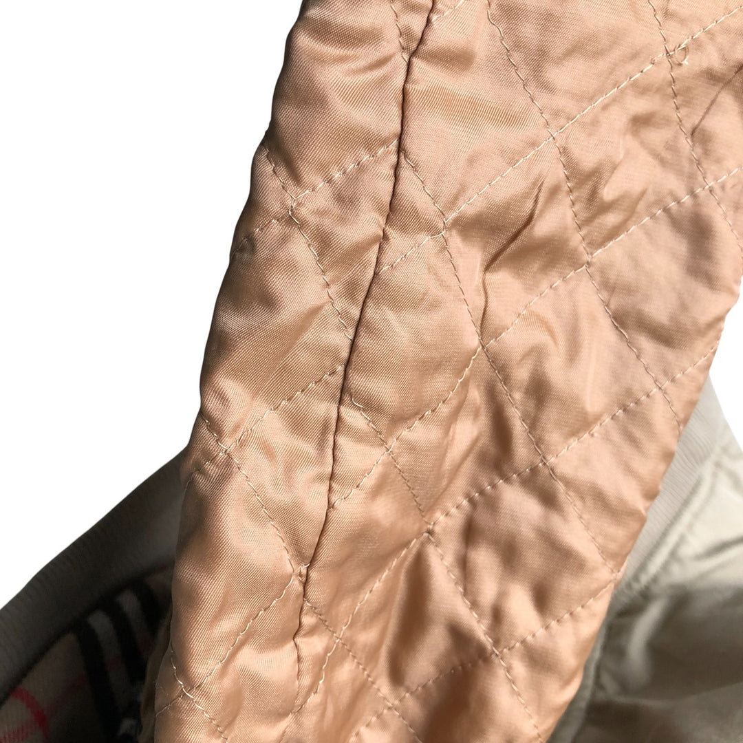 Burberry's Swing Top Sports Jacket, Made in Spain, Men's Size XL polyester Beige type Vintage Second Hand