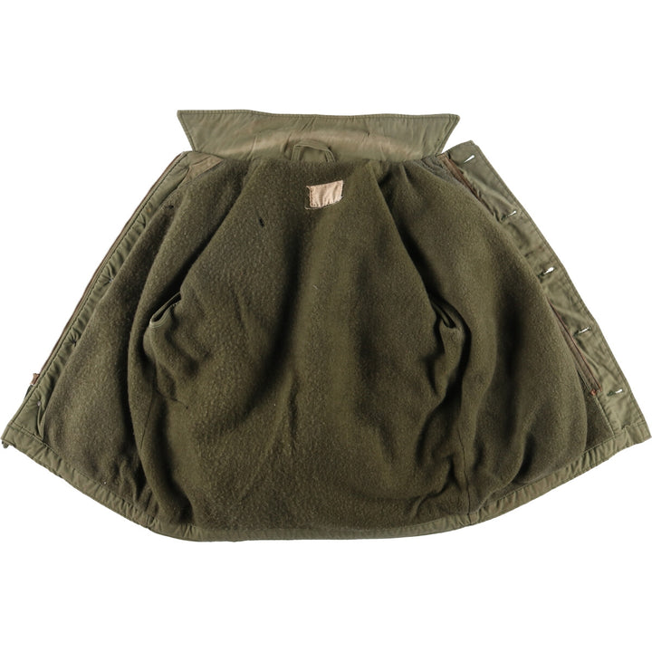 Authentic 1970'S US Navy A-2 Military Deck Jacket, Made in USA, Medium (38-40), Men's Size M, Vintage unclear Khaki type Vintage Second Hand