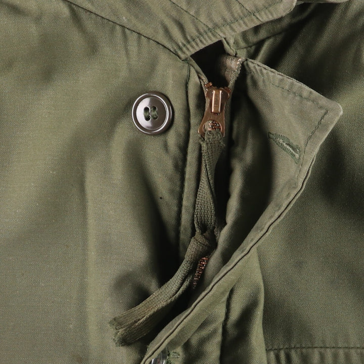 Authentic 1970'S US Navy A-2 Military Deck Jacket, Made in USA, Medium (38-40), Men's Size M, Vintage unclear Khaki type Vintage Second Hand