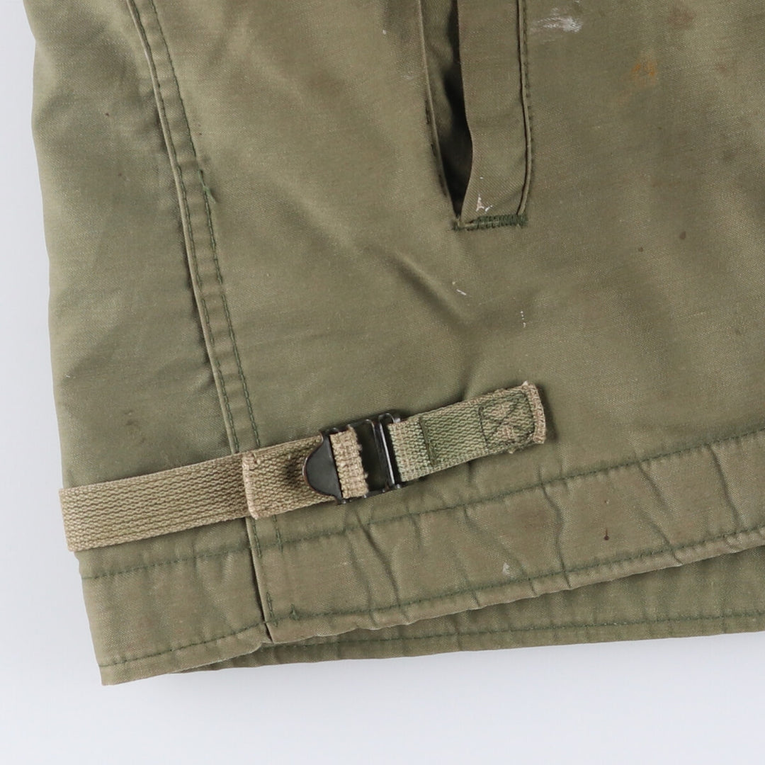 Authentic 1970'S US Navy A-2 Military Deck Jacket, Made in USA, Medium (38-40), Men's Size M, Vintage unclear Khaki type Vintage Second Hand