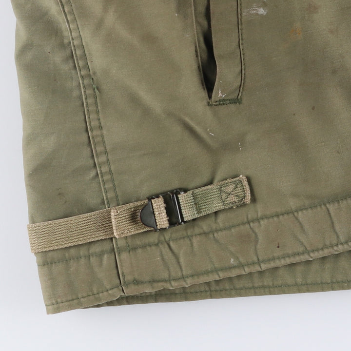 Authentic 1970'S US Navy A-2 Military Deck Jacket, Made in USA, Medium (38-40), Men's Size M, Vintage unclear Khaki type Vintage Second Hand
