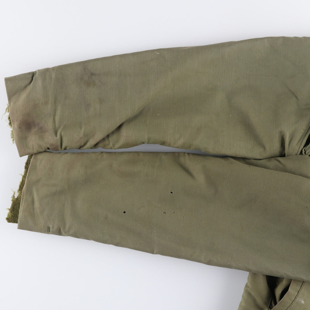 Authentic 1970'S US Navy A-2 Military Deck Jacket, Made in USA, Medium (38-40), Men's Size M, Vintage unclear Khaki type Vintage Second Hand