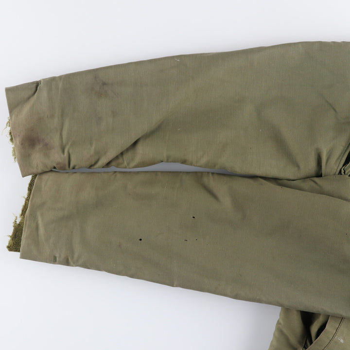 Authentic 1970'S US Navy A-2 Military Deck Jacket, Made in USA, Medium (38-40), Men's Size M, Vintage unclear Khaki type Vintage Second Hand