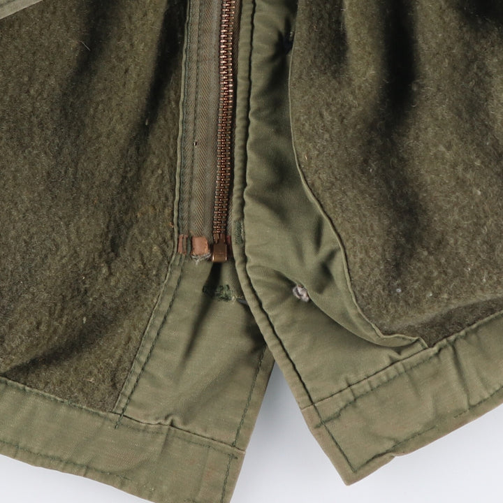 Authentic 1970'S US Navy A-2 Military Deck Jacket, Made in USA, Medium (38-40), Men's Size M, Vintage unclear Khaki type Vintage Second Hand