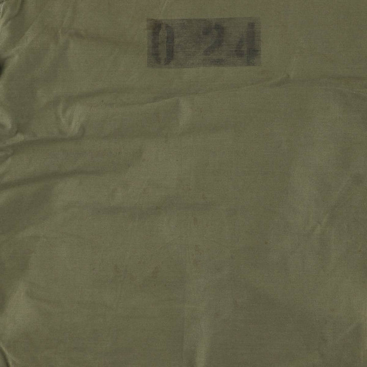 Authentic 1960'S US military A-2 deck jacket with back stencil, made in the USA, size MEDIUM (38-40), men's size M. unclear Khaki type sage green Vintage Second Hand
