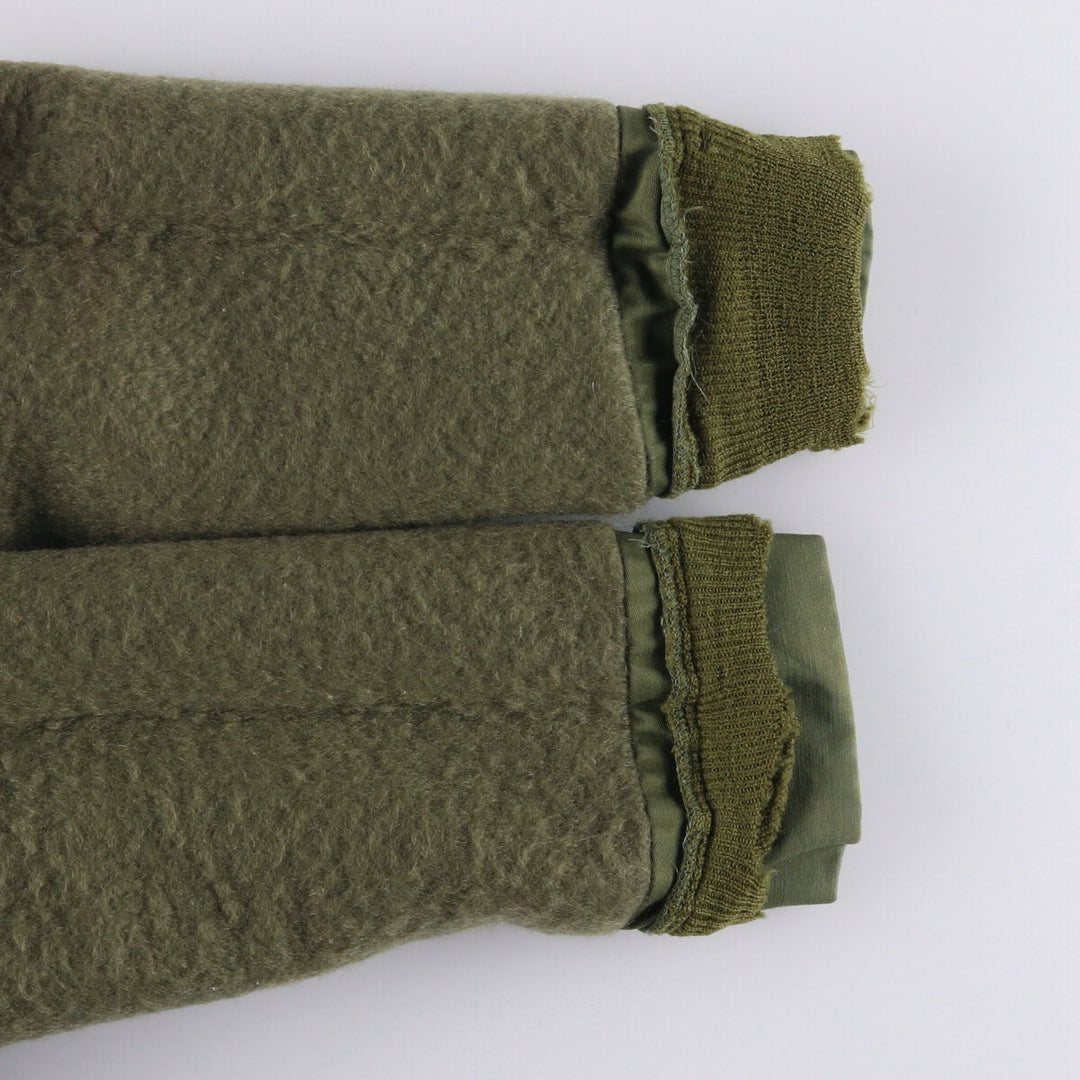 Military Deck Jacket Men's Size L unclear Khaki type Vintage Second Hand