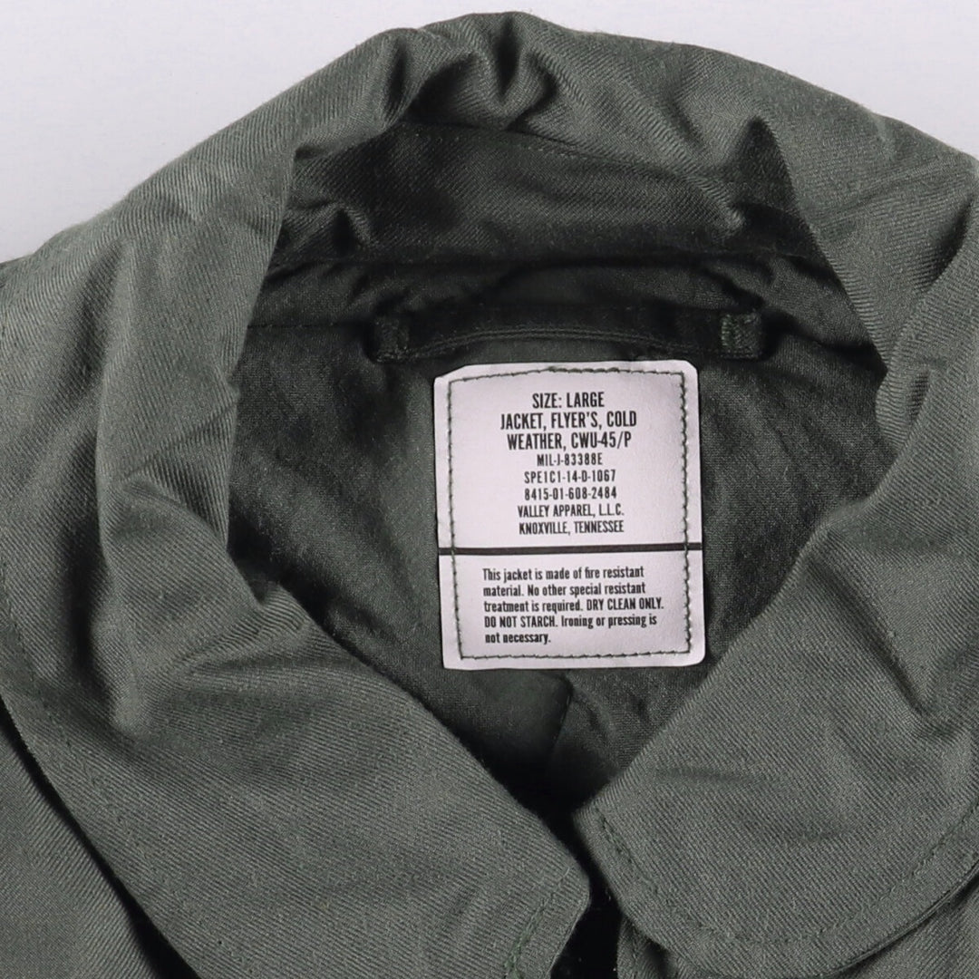 Genuine US military CWU-45 unclear Khaki type Vintage Second Hand