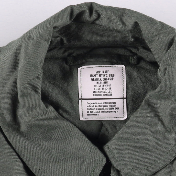 Genuine US military CWU-45 unclear Khaki type Vintage Second Hand