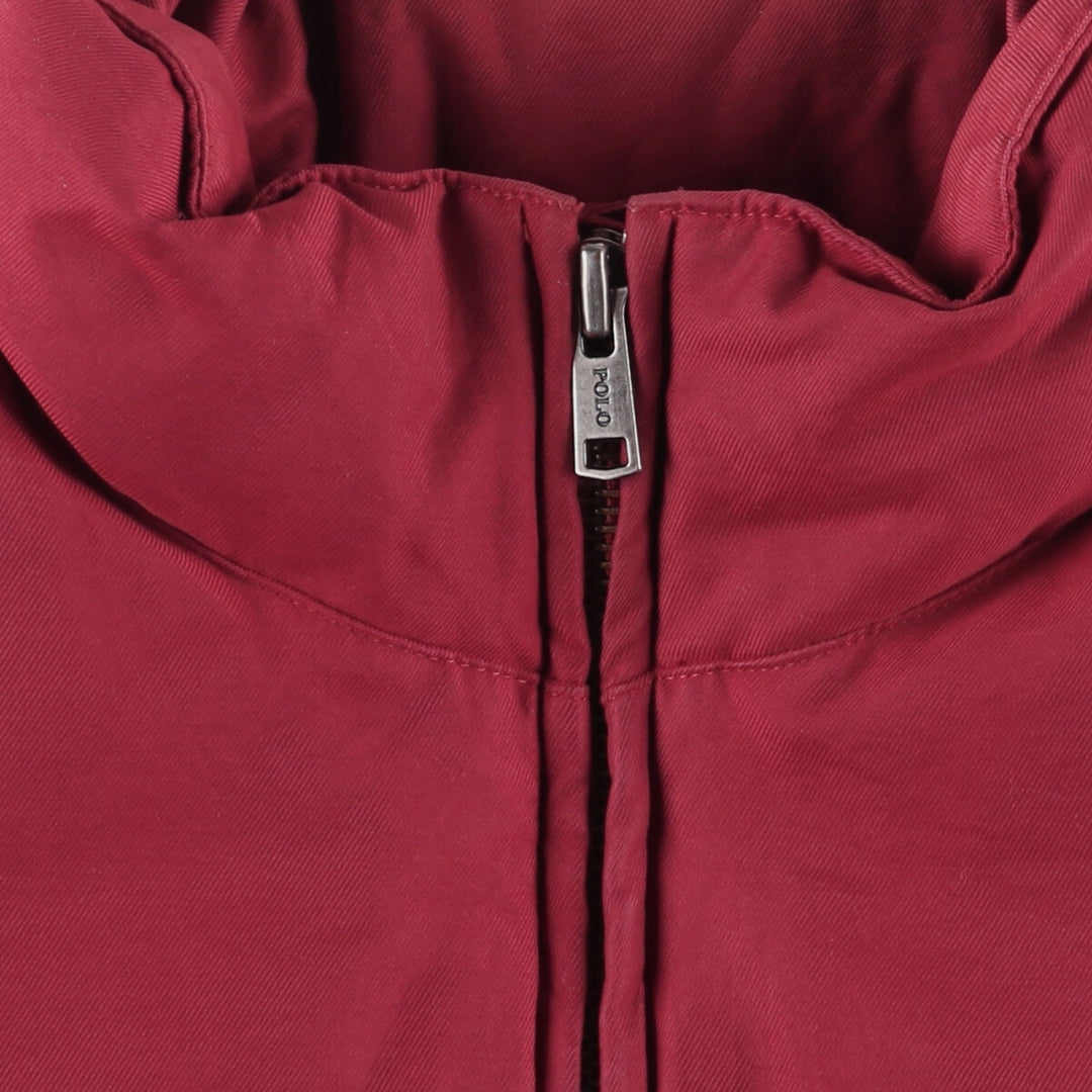 Ralph Lauren POLO by Ralph Lauren down jacket, men's size L cotton red type Vintage Second Hand