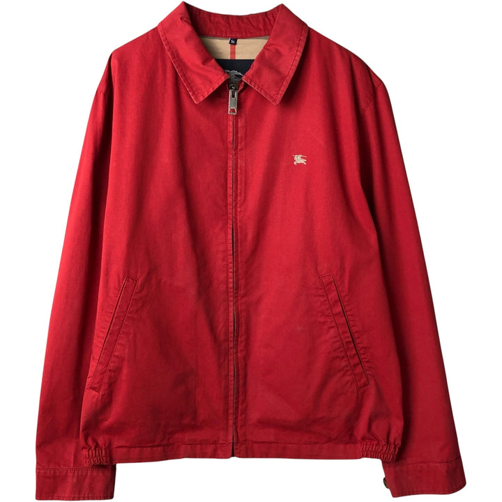 Burberry's BURBERRY LONDON swing top sports jacket, made in Spain, men's size L cotton red type Vintage Second Hand