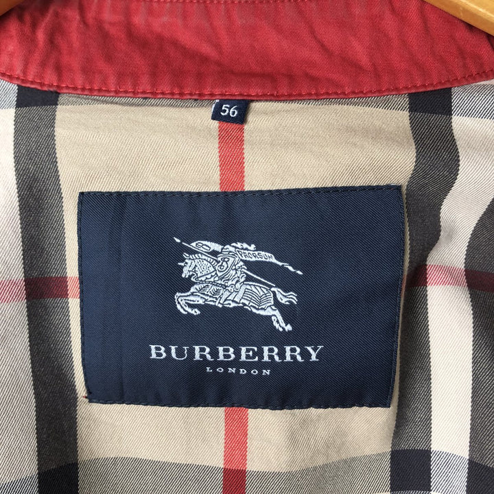 Burberry's BURBERRY LONDON swing top sports jacket, made in Spain, men's size L cotton red type Vintage Second Hand