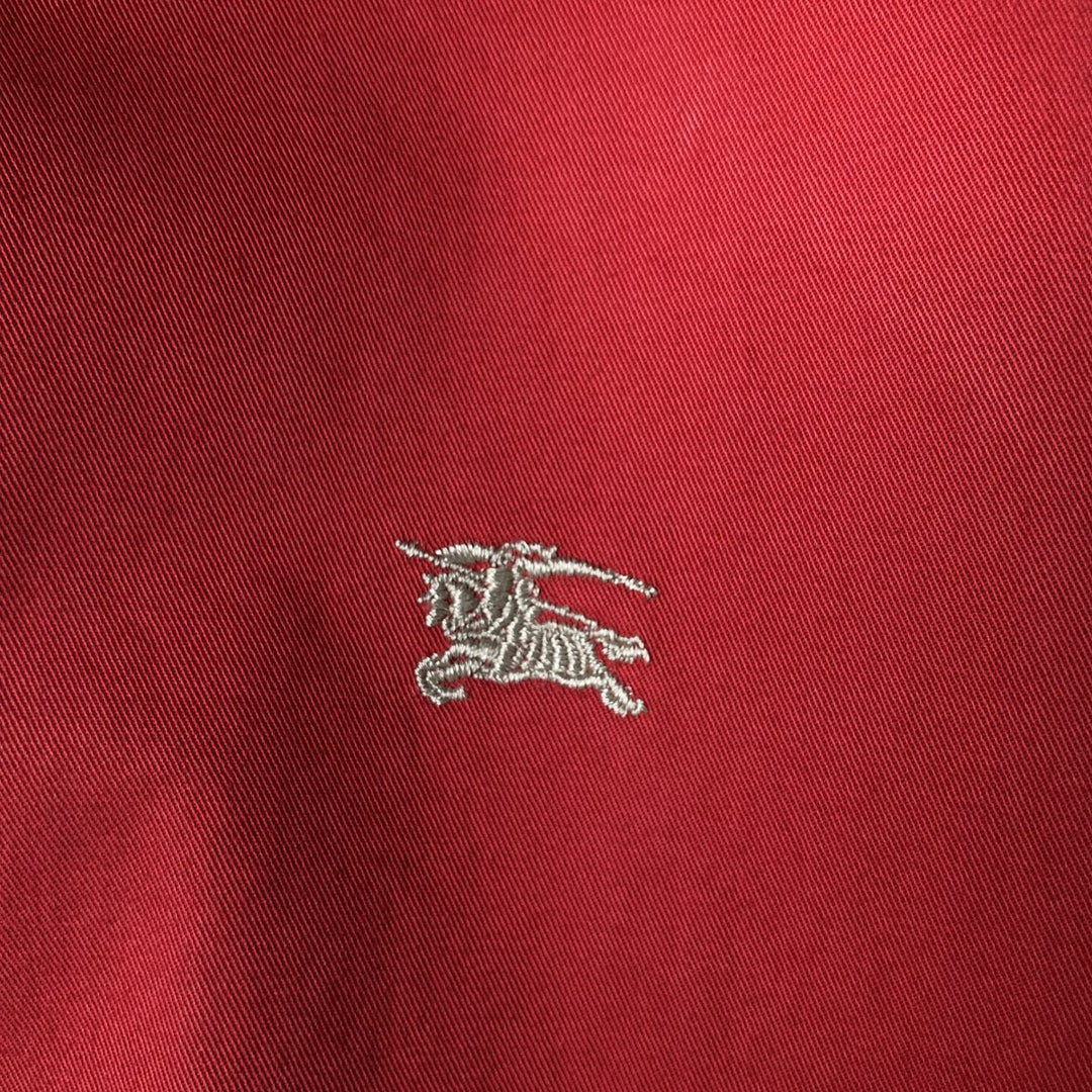 Burberry's BURBERRY LONDON swing top sports jacket, made in Spain, men's size L cotton red type Vintage Second Hand