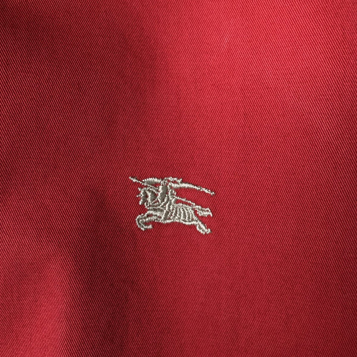 Burberry's BURBERRY LONDON swing top sports jacket, made in Spain, men's size L cotton red type Vintage Second Hand
