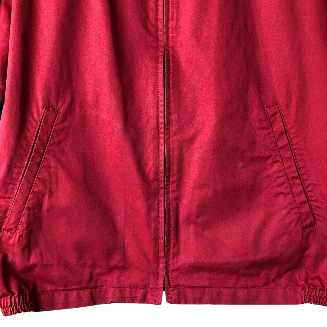 Burberry's BURBERRY LONDON swing top sports jacket, made in Spain, men's size L cotton red type Vintage Second Hand