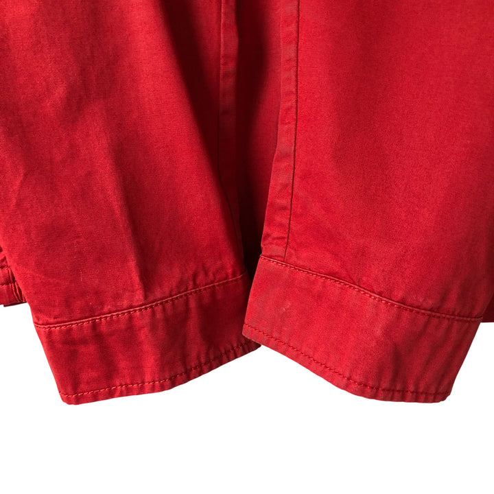 Burberry's BURBERRY LONDON swing top sports jacket, made in Spain, men's size L cotton red type Vintage Second Hand