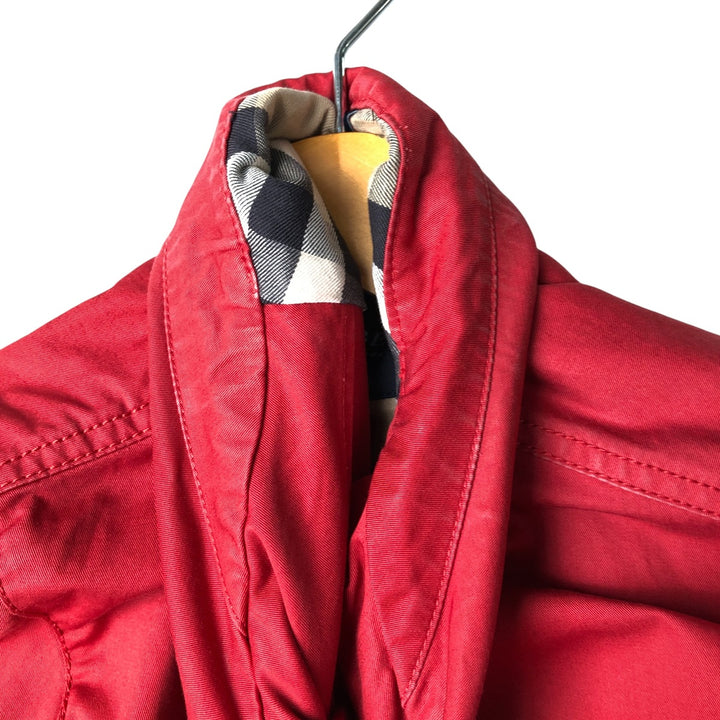 Burberry's BURBERRY LONDON swing top sports jacket, made in Spain, men's size L cotton red type Vintage Second Hand