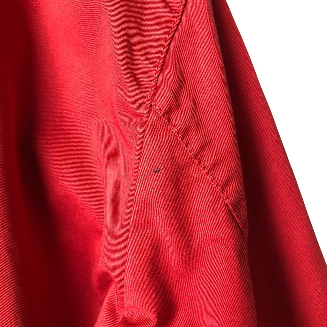 Burberry's BURBERRY LONDON swing top sports jacket, made in Spain, men's size L cotton red type Vintage Second Hand