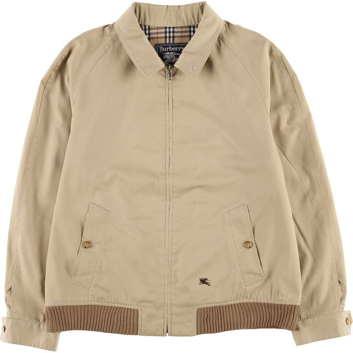 Burberry's Swing Top Sports Jacket, Men's Size L unclear Beige type Vintage Second Hand