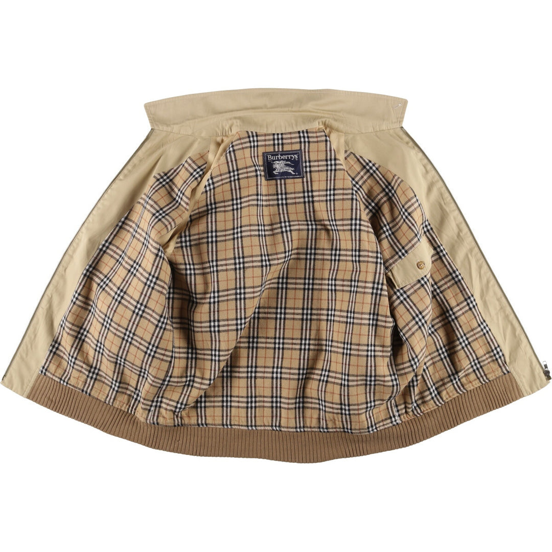 Burberry's Swing Top Sports Jacket, Men's Size L unclear Beige type Vintage Second Hand