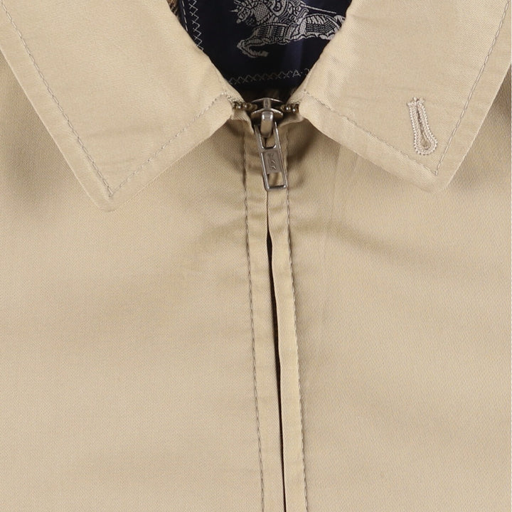 Burberry's Swing Top Sports Jacket, Men's Size L unclear Beige type Vintage Second Hand