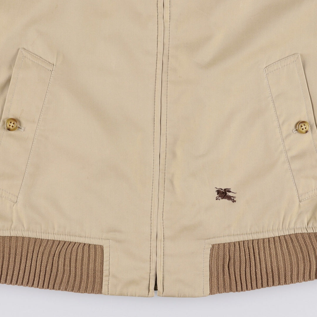 Burberry's Swing Top Sports Jacket, Men's Size L unclear Beige type Vintage Second Hand
