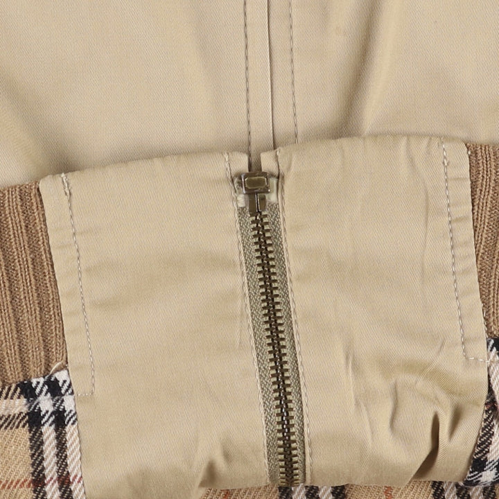 Burberry's Swing Top Sports Jacket, Men's Size L unclear Beige type Vintage Second Hand