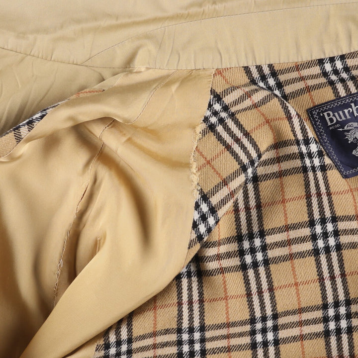 Burberry's Swing Top Sports Jacket, Men's Size L unclear Beige type Vintage Second Hand