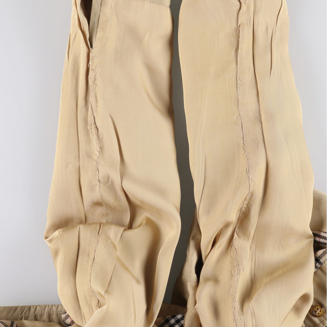 Burberry's Swing Top Sports Jacket, Men's Size L unclear Beige type Vintage Second Hand