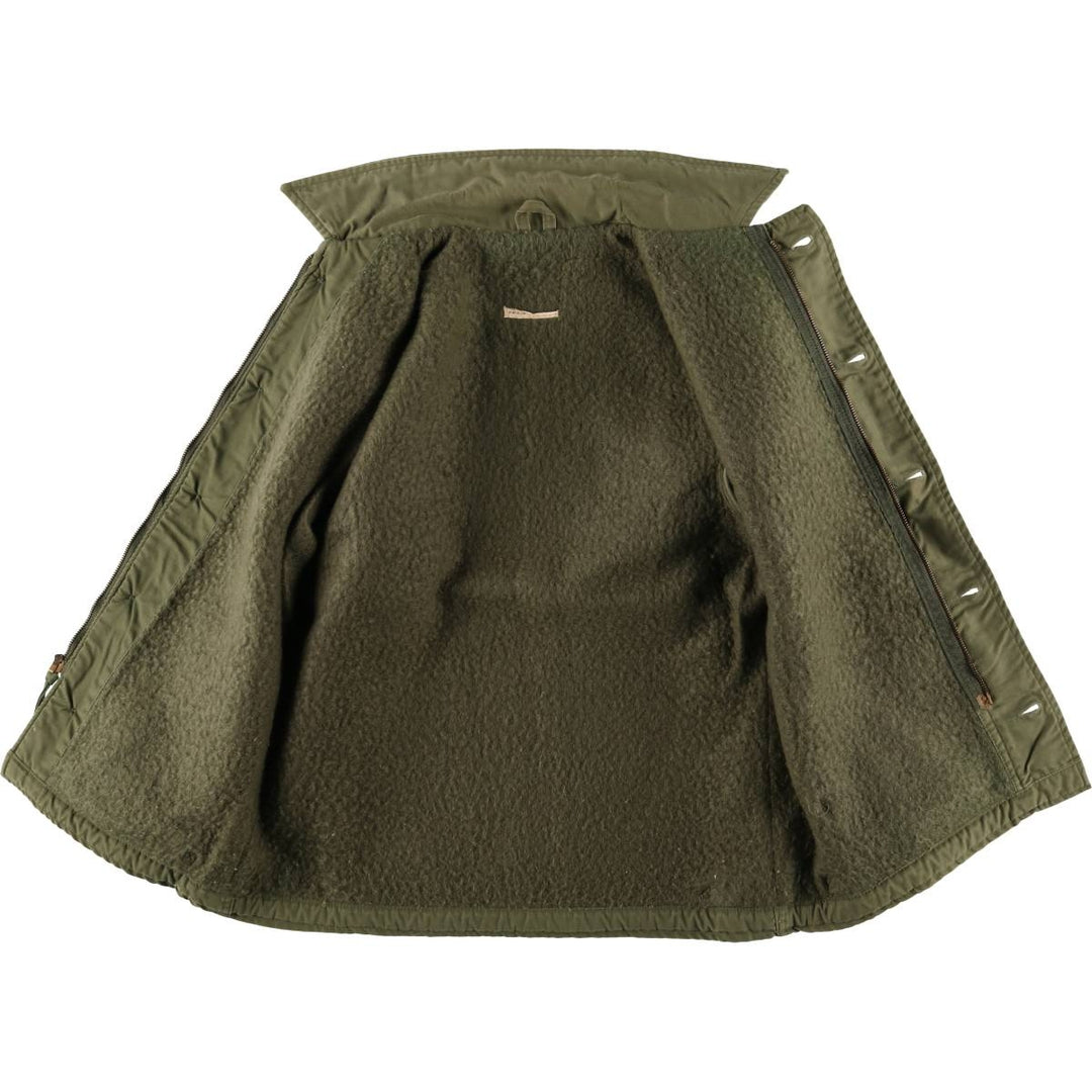 Authentic US Navy Military Deck Jacket, Made in USA, Men's Size Medium, Vintage unclear Khaki type Vintage Second Hand