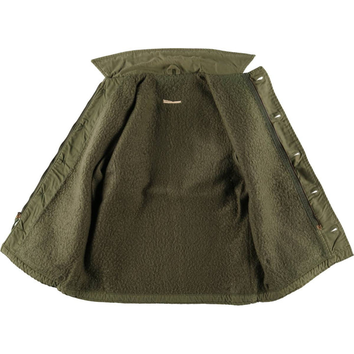 Authentic US Navy Military Deck Jacket, Made in USA, Men's Size Medium, Vintage unclear Khaki type Vintage Second Hand