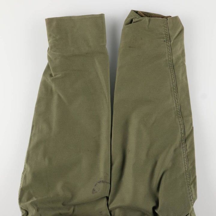 Authentic US Navy Military Deck Jacket, Made in USA, Men's Size Medium, Vintage unclear Khaki type Vintage Second Hand