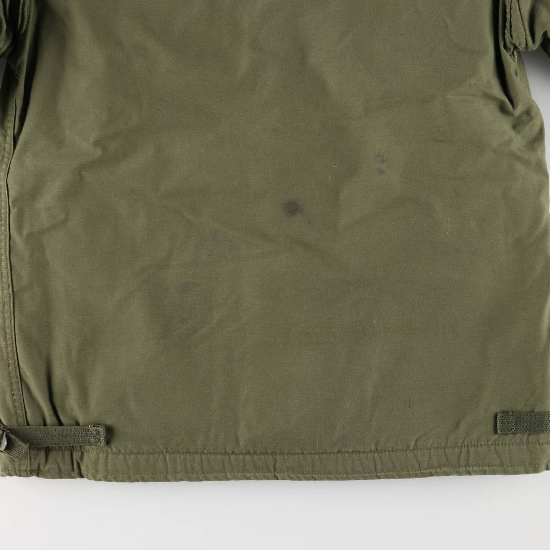 Authentic US Navy Military Deck Jacket, Made in USA, Men's Size Medium, Vintage unclear Khaki type Vintage Second Hand