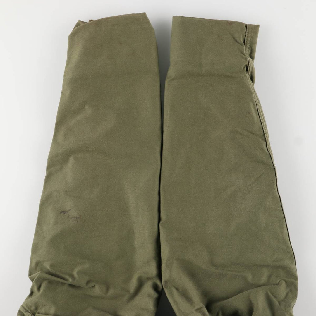 Authentic US Navy Military Deck Jacket, Made in USA, Men's Size Medium, Vintage unclear Khaki type Vintage Second Hand