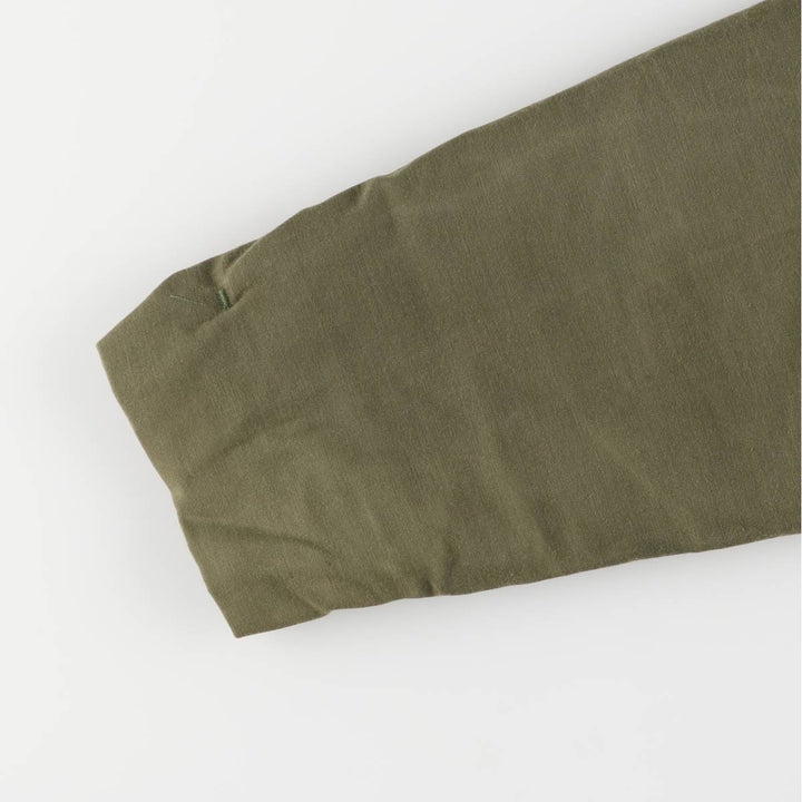 Authentic US Navy Military Deck Jacket, Made in USA, Men's Size L, Vintage unclear Khaki type Vintage Second Hand