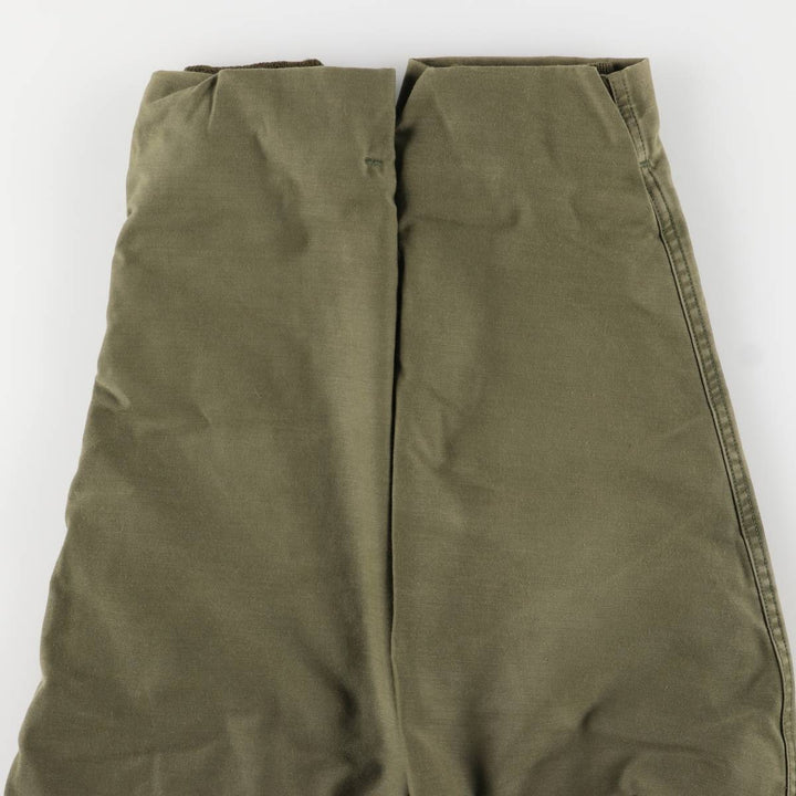 Authentic US Navy Military Deck Jacket, Made in USA, Men's Size L, Vintage unclear Khaki type Vintage Second Hand