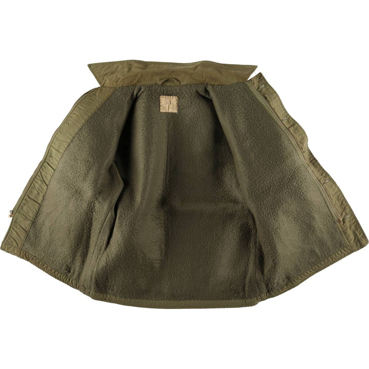 Authentic 1960'S US Navy A-2 Military Deck Jacket, Made in USA, Large (1942-1944), Men's Size L, Vintage unclear Khaki type Vintage Second Hand