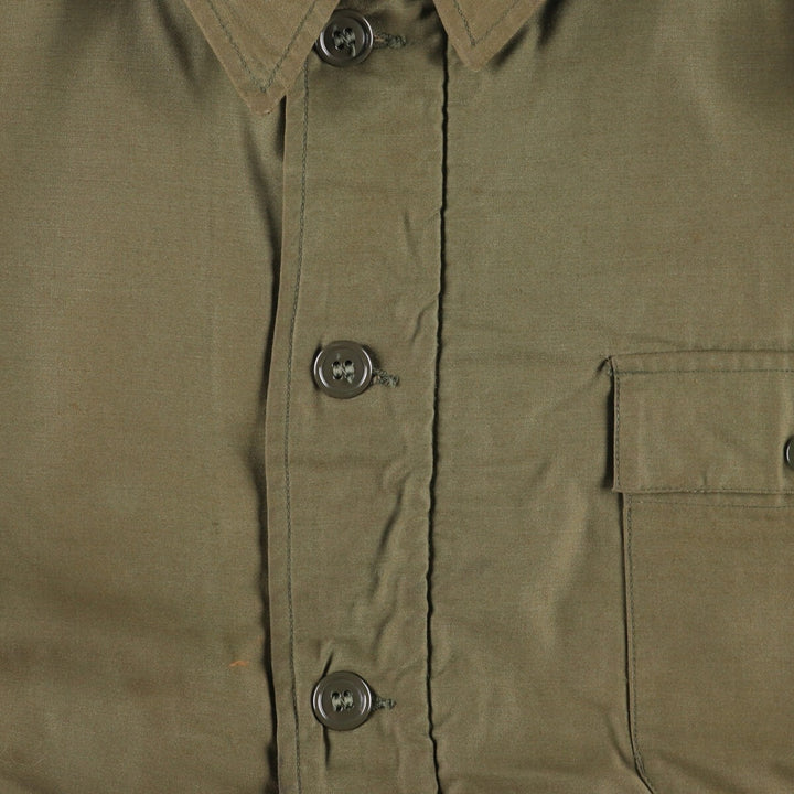 Authentic 1960'S US Navy A-2 Military Deck Jacket, Made in USA, Large (1942-1944), Men's Size L, Vintage unclear Khaki type Vintage Second Hand