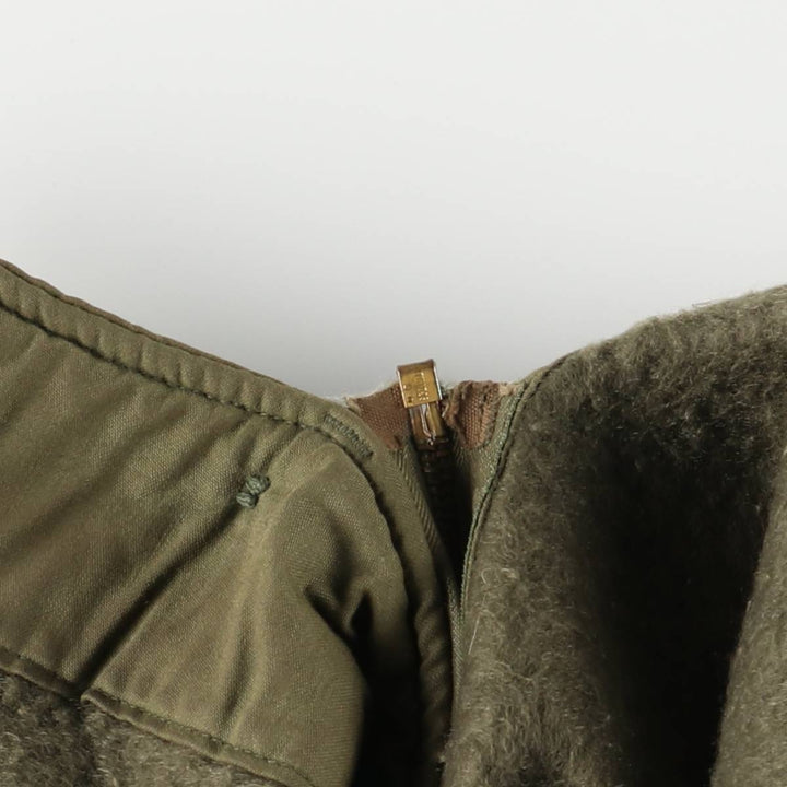 Authentic 1960'S US Navy A-2 Military Deck Jacket, Made in USA, Large (1942-1944), Men's Size L, Vintage unclear Khaki type Vintage Second Hand