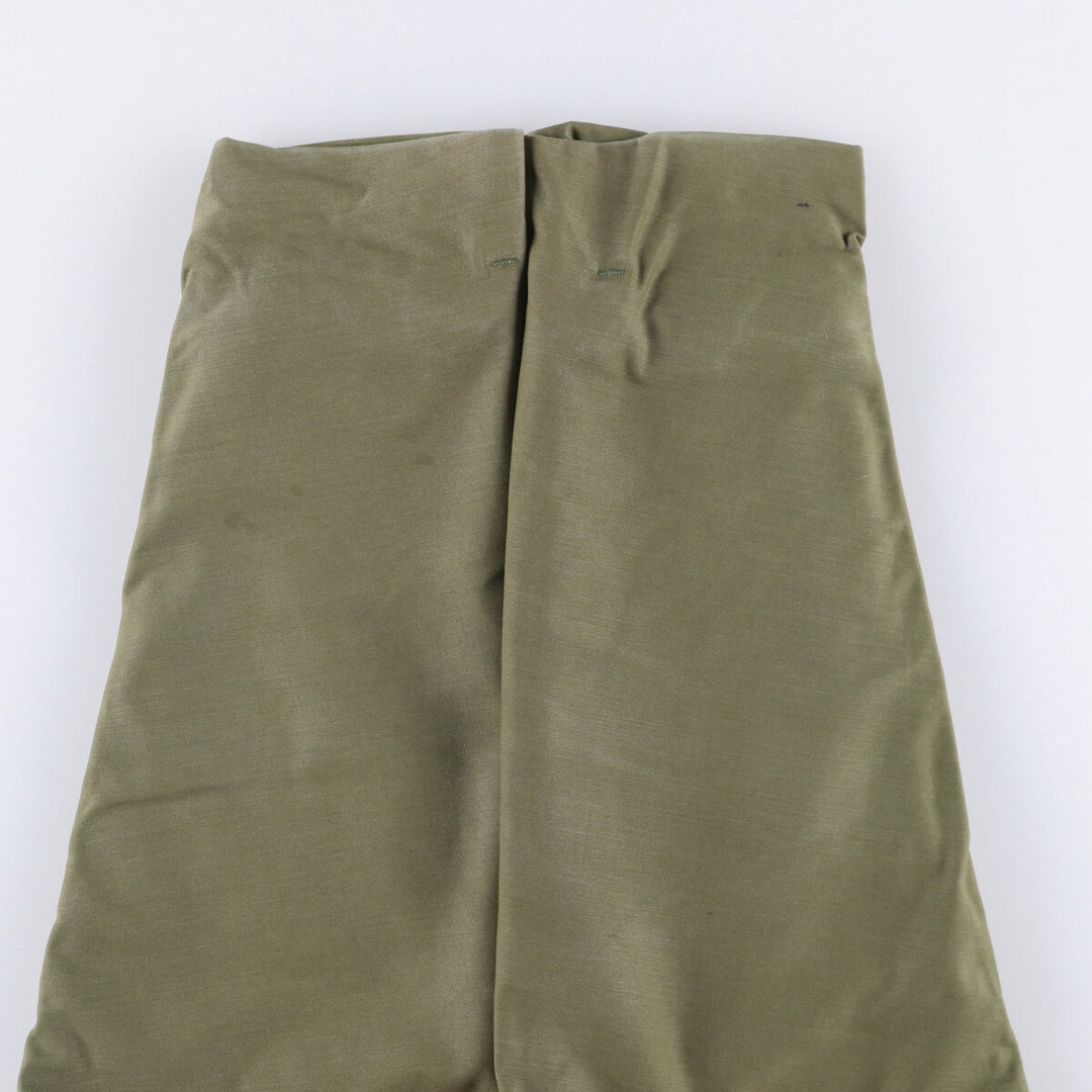 Authentic 1980'S US Navy A-2 Military Deck Jacket, Made in USA, Medium (38-40), Men's Size M, Vintage Nylon Khaki type Vintage Second Hand