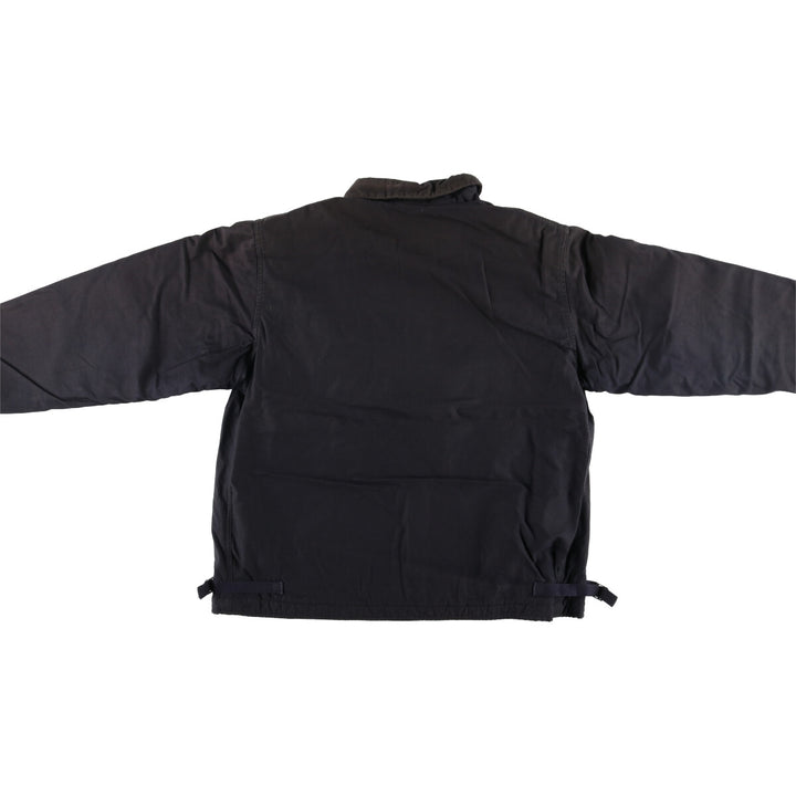 Vintage US Navy A-2 Military Deck Jacket, Men's Size L unclear black type Vintage Second Hand