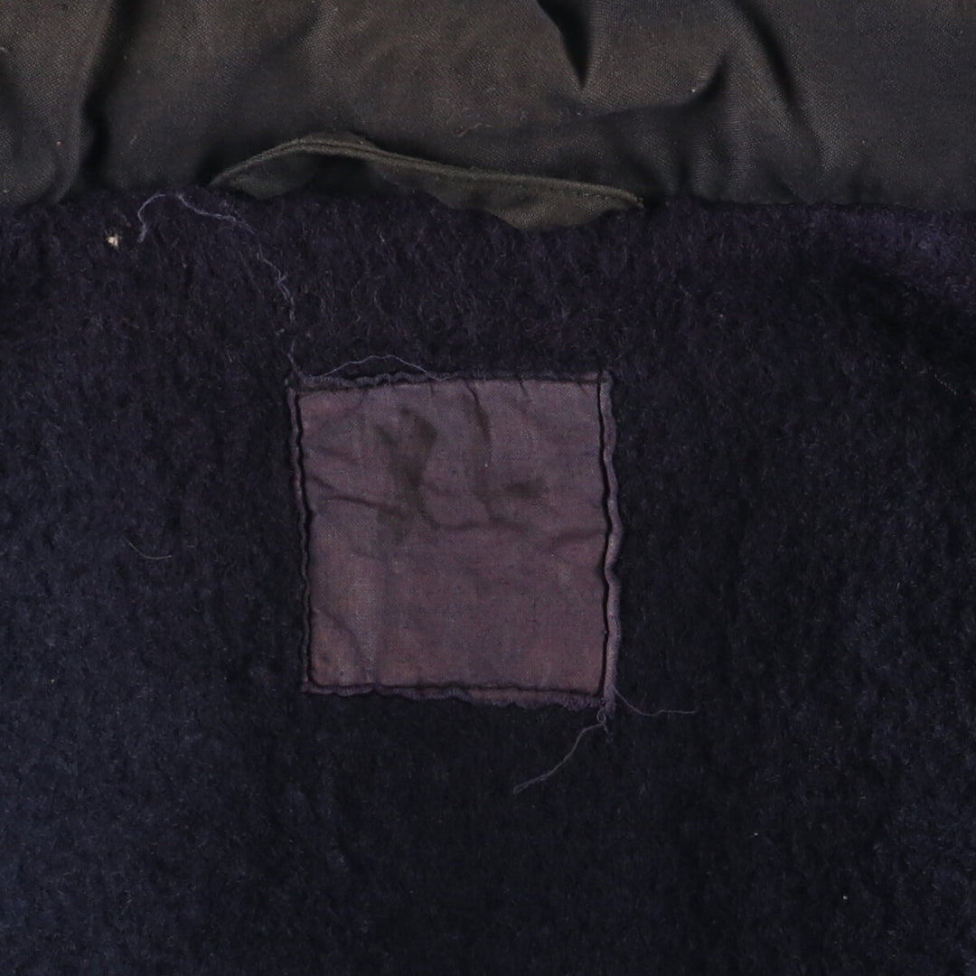 Vintage US Navy A-2 Military Deck Jacket, Men's Size L unclear black type Vintage Second Hand