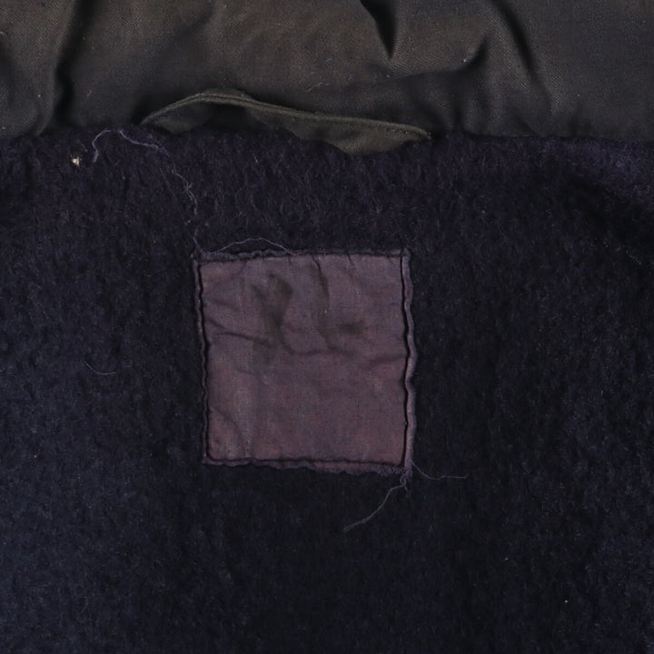 Vintage US Navy A-2 Military Deck Jacket, Men's Size L unclear black type Vintage Second Hand