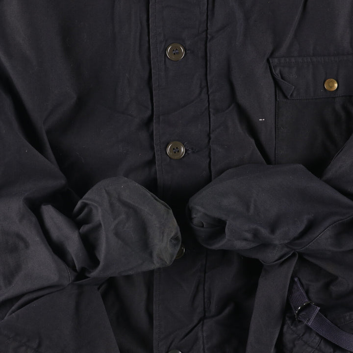 Vintage US Navy A-2 Military Deck Jacket, Men's Size L unclear black type Vintage Second Hand