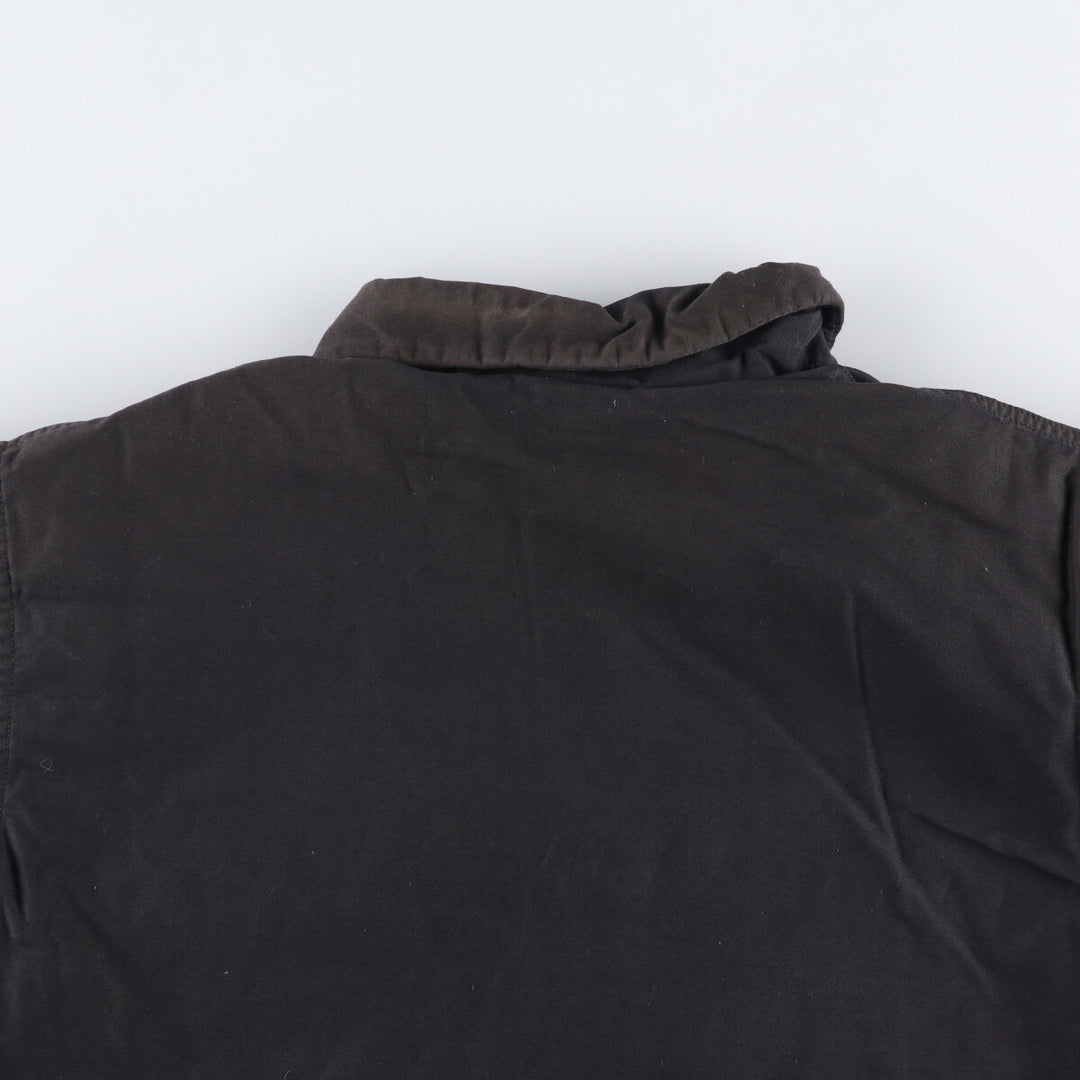 Vintage US Navy A-2 Military Deck Jacket, Men's Size L unclear black type Vintage Second Hand