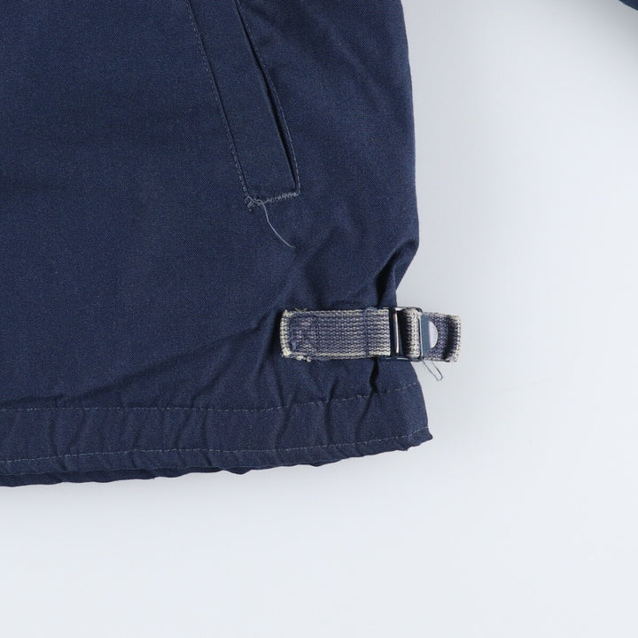 1990'S US Navy Aramid Deck Jacket, Made in USA, Size Medium (38-40), Men's M Aramid navy blue type Vintage Second Hand