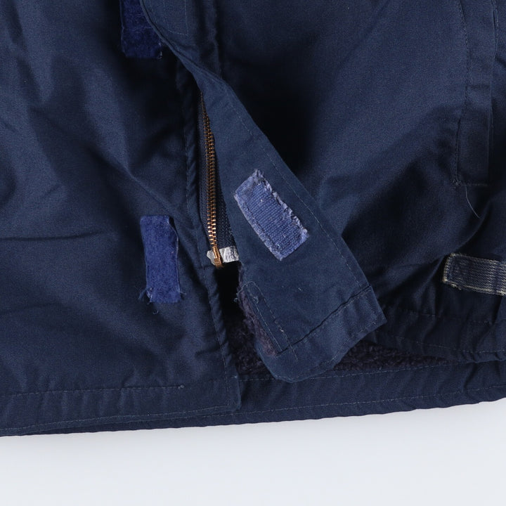 1990'S US Navy Aramid Deck Jacket, Made in USA, Size Medium (38-40), Men's M Aramid navy blue type Vintage Second Hand