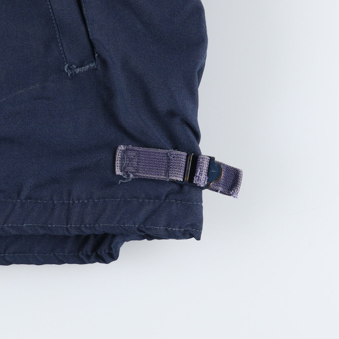 1990'S US Navy Aramid Deck Jacket with Back Stencil, Made in USA, Size Large (42-44) Aramid navy blue type Vintage Second Hand